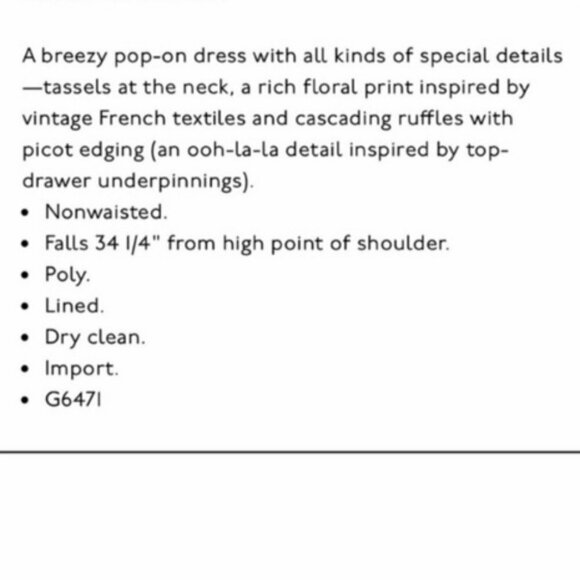 Madewell Navy & Brown V-neck Tassel Tie Flutter Sleeve Ruffle Hem Mini Dress XXS - Picture 6 of 16